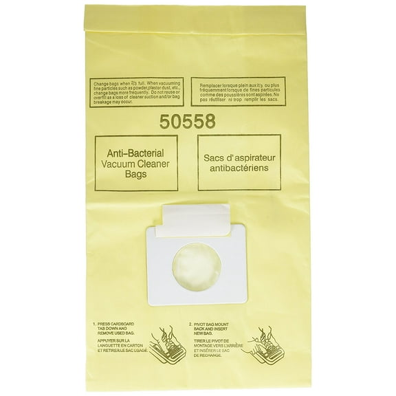 Compatible with Kenmore Canister Type C (12 Pack). Fits 5055, 50557 and 50558 Compatible with Panasonic Type C-5 Models