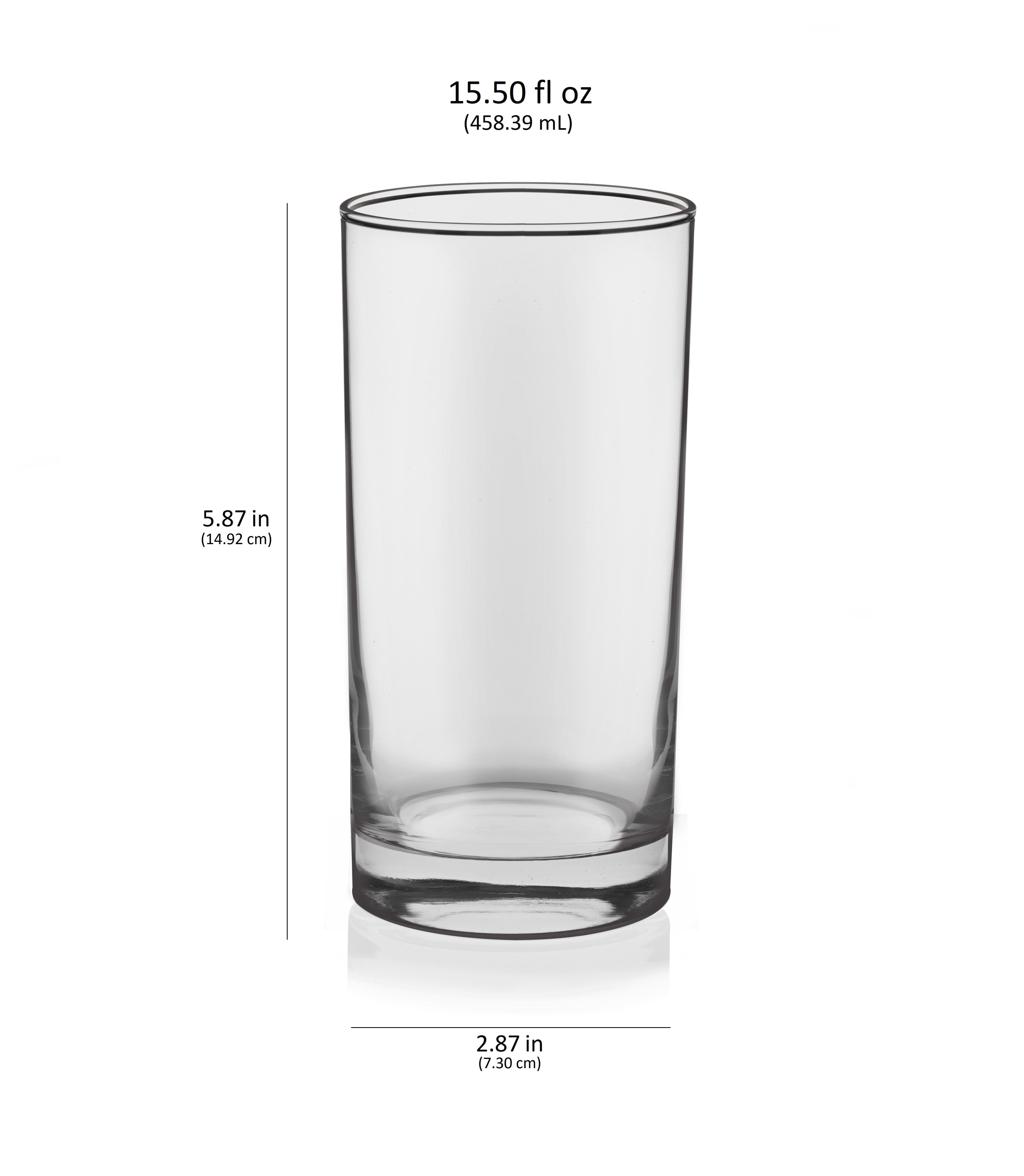 Libbey Tapered Glass Mugs, 15.5-ounce, Set of 8 – Libbey Shop