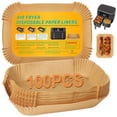 thumbnail image 1 of Forros de papel desechables Air Fryer para Ninja Dual Airfryer, 1 of 6