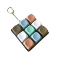 thumbnail image 3 of Juguete Fidget Clicker con teclado y botón de descompresión compacto para regalar a un amante, divertido llavero portátil multifuncional. Multicolor, 3 of 10
