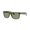 Opal Grey Frame | Green Lens, variant on RB4165F JUSTIN CLASSIC LOW BRIDGE FIT Square Shape Sunglasses Opal Grey Frame | Dark Blue Lens 55mm