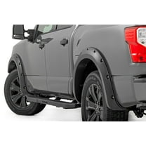 Rough Country Pocket Fender Flares for 2017-2024 Nissan Titan - F-N101705A