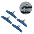 thumbnail image 3 of NICEXMAS Bike Brake Pads 1 Pair of Blue Rubber Braking Shoes Blocks for Mountain Bike Practice, 3 of 6