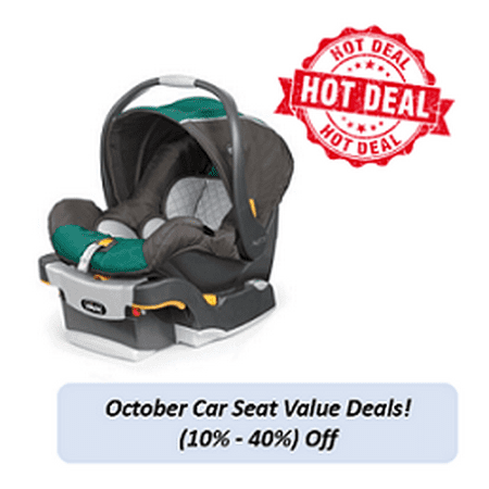 Monthly October Car Seat Value Deals!