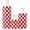 Red, variant on Ceramic Vase Set 3,Mid Century Modern Checkered Small Vases for Flower&Pampas Grass Centerpiece,Checkered Porcelain Vase for Dining Table Kitchen Tabletop Minimalist Decorative (Blue)