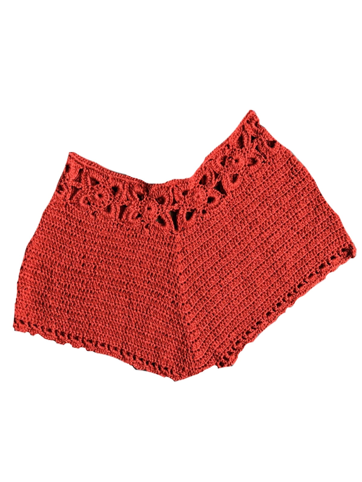 crochet beach shorts