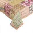 thumbnail image 3 of Patchwork Silk Kantha Quilt Bedcover Silk Patola Quilt Throw Blanket, 3 of 5