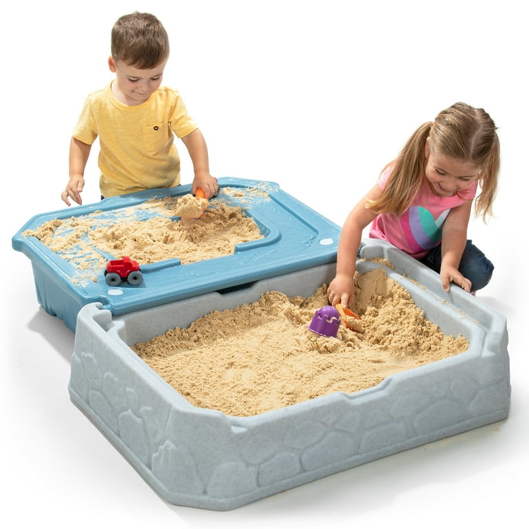 Simplay3 Blue Mountain Off-Road Adventure Sandbox with Cover and 2