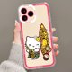 thumbnail image 1 of Funda de teléfono de dibujos animados Kawaii k-kitty h-hello, carcasa transparente para iPhone 13 14 Mini 11 12 Pro Max qiuyongming unisex, 1 of 2
