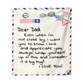 thumbnail image 2 of Daisyyozoid Deals Envelope Blanket Thickened Flannel Custom Printed Lunch Break Warm Blanket, 2 of 5