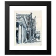 thumbnail image 2 of Martin Monnickendam 20x24 Black Modern Framed Museum Art Print Titled - Face Along the Waaggebouw in Monnickendam (1938), 2 of 5