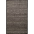 thumbnail image 2 of Rugs America Riviera Collection Charcoal RV300C Transitional Oriental Area Rug 5' x 8', 2 of 5