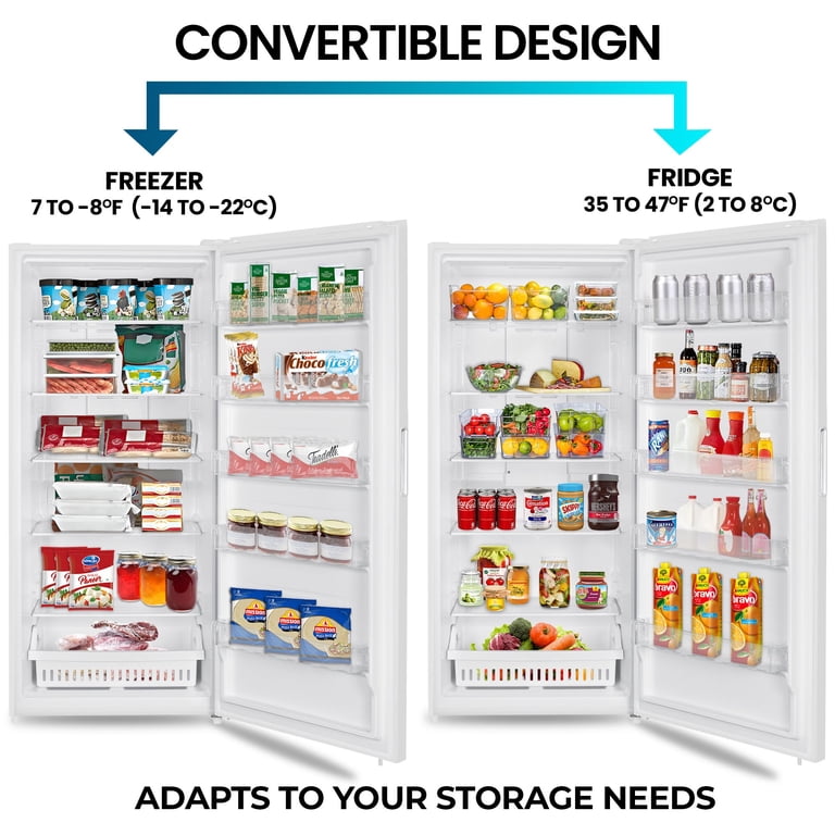 Kenmore 21 Cu. Ft. (600L) Convertible Upright Freezer/Refrigerator