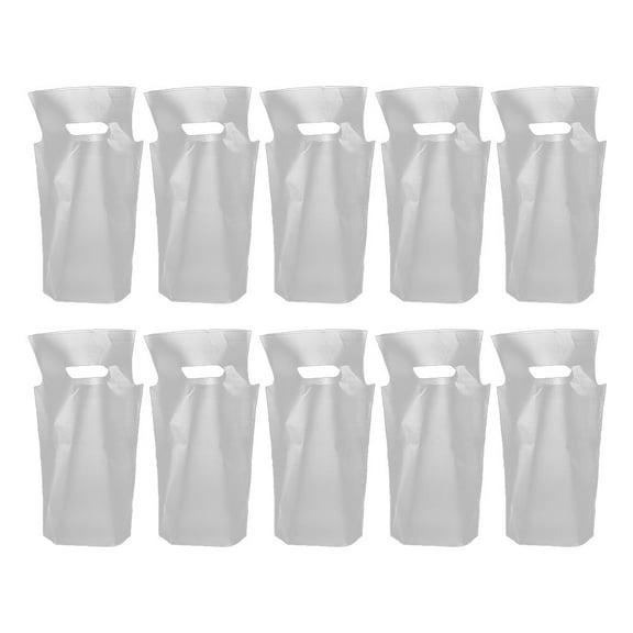 100pcs Disposable Drink Pouches 16x26cm Practical Handheld Beverage Bags for Coffee, Tea, Juice, and More
