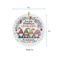thumbnail image 5 of New Gnome Parents Christmas Ornament Gift, Our First Christmas As A Family of Four 2025, Ornament 1st Christmas 4 Xmas, 5 of 5