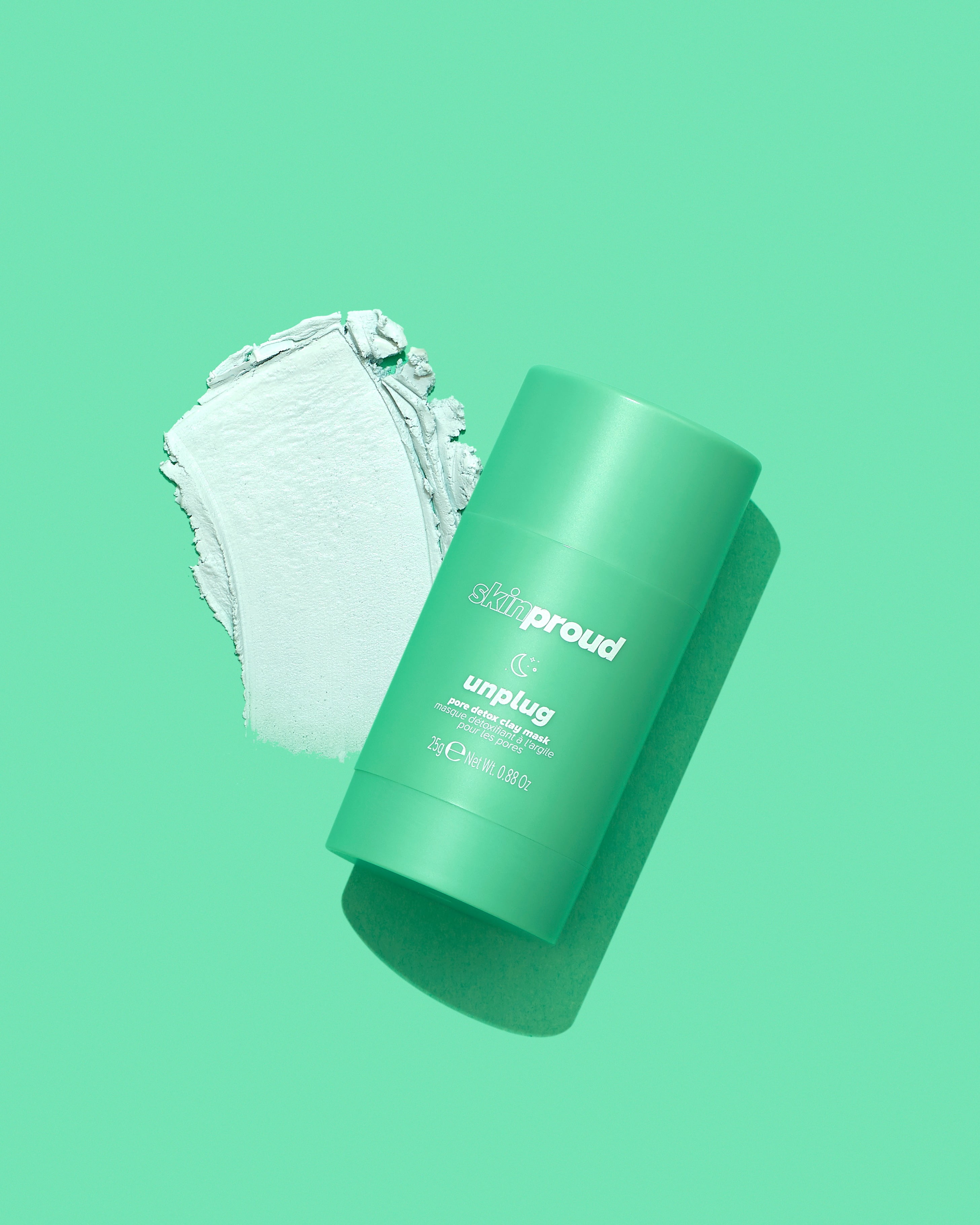 Skin Proud Unplug Pore Detox Clay AHA Mask, 1.23 oz