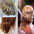 thumbnail image 4 of Pnellth Lady Hair Hoop Band Headband Elastic Rubber String Easy Hair Styling Making Tool Black, 4 of 8