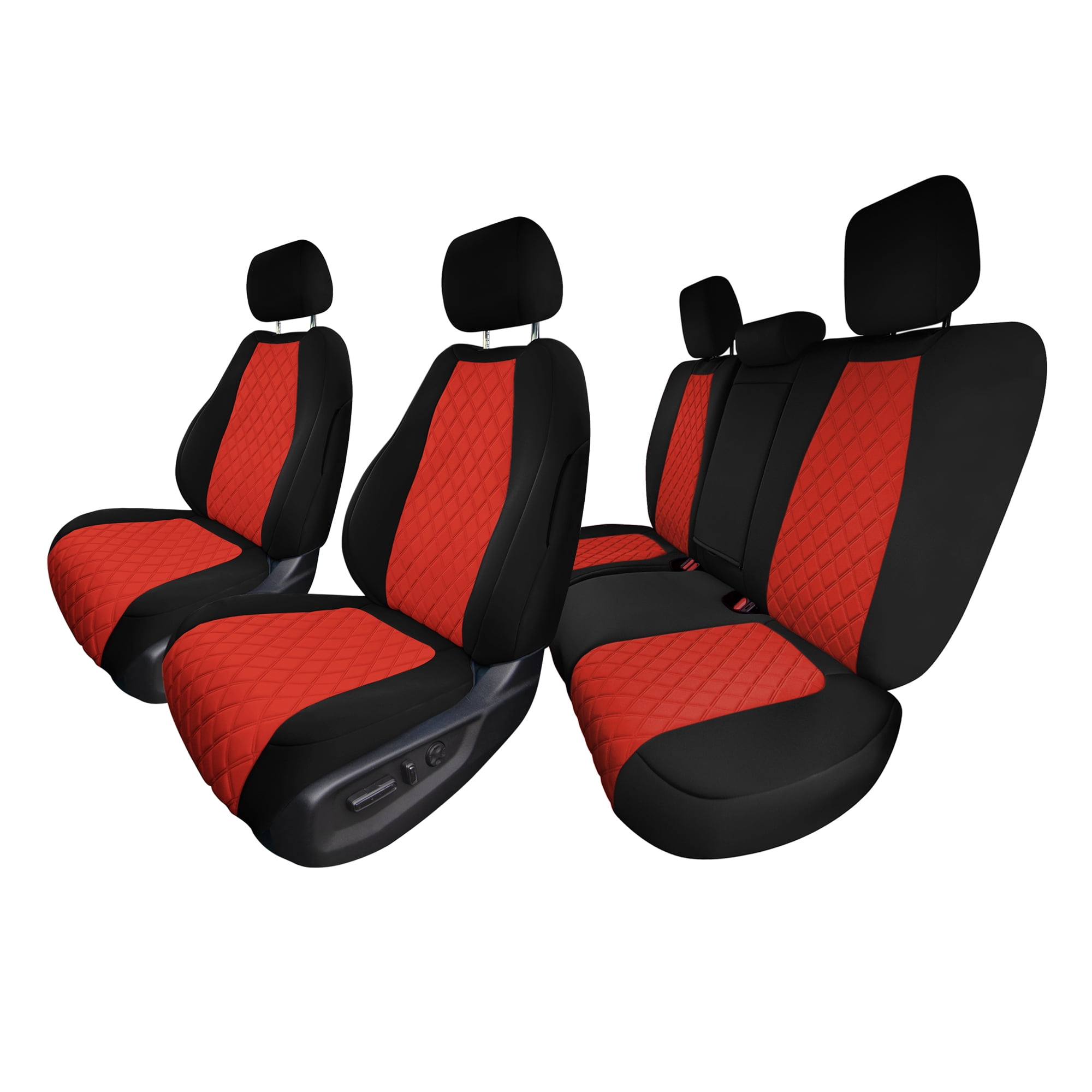 FH Group Neoprene Custom Fit Car Seat Covers for 2017-22 Honda CR-V LX | EX  | EX-L Full Set