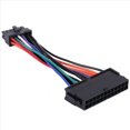 thumbnail image 2 of 10X PSU ATX 24 Pines Hembra A 12 Pines Macho Cable de Manguito de Fuente de Alimentacion 18AWG Alambre para Q87H3-AM Q87H3 AM Q87 Placa Base, 2 of 5