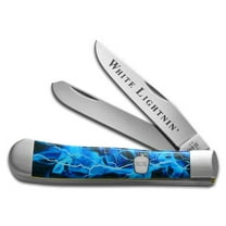 Case XX Knives Trapper White Lightning 1/300 Stainless Pocket Knife