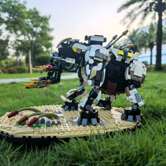 Tremortusk DIY Model Building Blocks Game Character MOC Bricks Toys Set 1203pcs