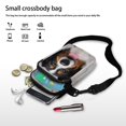 thumbnail image 7 of HELLHERO Crossbody Sling Bags for Men, Women Casual Use Heart Pattern Sling Bag 2 Layers, 7 of 7