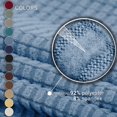 thumbnail image 3 of Jinamart Housse de Fauteuil Extensible Élastique, 1 Pce (Porcelaine Bleu/blanc, Petit), 3 of 7