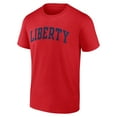 thumbnail image 2 of Men's Red Liberty Flames Basic Arch T-Shirt, 2 of 3