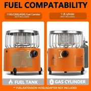 Multipurpose Portable GAS Butane Heater Stove Warming Cooker Burner for Camping