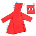 thumbnail image 1 of Wxirdiow Kids Rain Coat Kids Rain Jacket Rain Ponchos pour Enfants - Imperméables Réutilisables pour Garçons et Filles Imperméables pour l'Extérieur Rain Gear Rouge Taille,3TG, 1 of 6