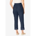 thumbnail image 3 of Woman Within Plus Size Convertible 2-in-1 Cargo Pant & Capri Elastic Waist, 3 of 6