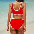 thumbnail image 2 of BeAi Womens Swimsuits Tummy Control Plus Size Bikini Sets for Women Push Up Skimpy Womens Plus Size Swimwear 2 Piece Beachwear for Plus Size Women 2025 Sexy Mesh High Neck Previous Orders, 2 of 4