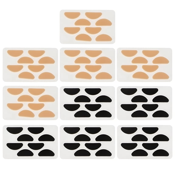 TELOLY 40 Pairs Sponge Eyeglass Nose Pads Anti-Skid Glasses Nose Pad Cushion Repair Kit