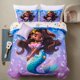 thumbnail image 1 of Juego de edredón A Nice Night Sirena Reina 6 piezas para niñas, 1 of 9