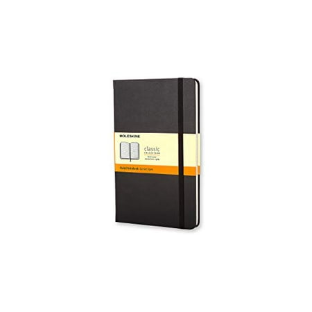 Moleskine Classic Notebook, Hard Cover, Pocket (3.5" x 5.5") Ruled/Lined, Black, 192 Pages