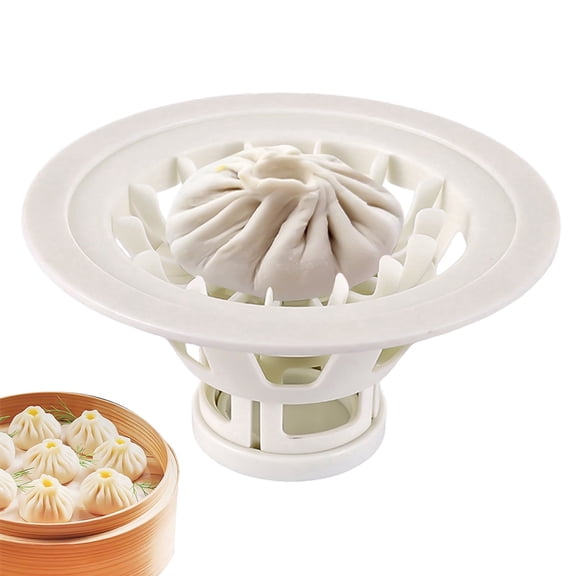 Baozi Maker Machine 6.6", PP Material, Manual Press Mold, Homemade Pastry Tool for Home Kitchen Beginners