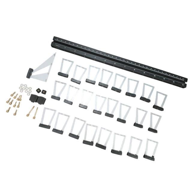 Kit de calibre para marcar ruedas shamjiam plantilla de cola de milano herramienta de carpintería resistente
