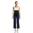 thumbnail image 4 of Time and Tru Maternity Essentials Straight Leg Jeggings, 27" Inseam, Sizes S-XXL, 4 of 6
