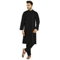 thumbnail image 5 of Atasi Indian Designer Kurta For Mens Party Wear Traditional Dress Solid Ethnic Long Shirt, 5 of 7