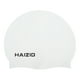 thumbnail image 1 of Gorro de natación impermeable de silicona blanco de 1 pieza, 1 of 5