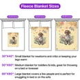 thumbnail image 5 of German Shorthaired Pointer Celebrates Spring and Enjoys a Happy Easter Cozy Fleece Blanket GSP Lover Dog Gift Warm Soft Throw Blanket - 02001, 5 of 5