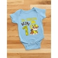 thumbnail image 4 of Paw Patrol's Rubble-Themed 1st Birthday Baby Bodysuit - Baby Boy Outfit for First Birthday Celebrations - Official Nickelodeon Apparel - Gift for New Parents - Baby Shower Present - NB (0-3M) Aqua, 4 of 6