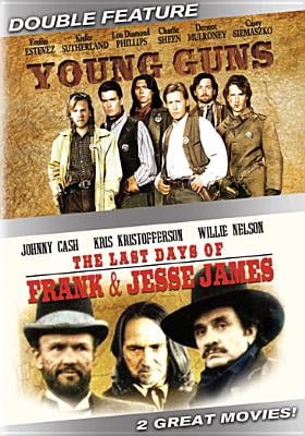 Young Guns The Last Days Of Frank And Jesse James Double Feature Full Frame Widescreen Walmart Com