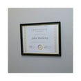 thumbnail image 5 of Universal All Purpose Document Frame, 8.5 x 11 Insert, Black/Gold, 3/Pack, 5 of 6