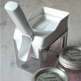 Leifheit HighVolume Cherry Pitter with Pit Collector, White