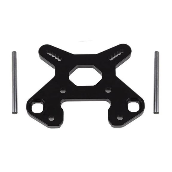 Associated 81504 Rc8B4 Front Shock Tower V2 Black Aluminum