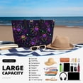 thumbnail image 5 of Balery Multi-colored Spiders Beach Travel Bag - Water-Resistant, Large Capacity Lightweight Tote with 7 Pockets for Women and Men - Perfect for Beach, Pool, Gym, and Travel, 5 of 7