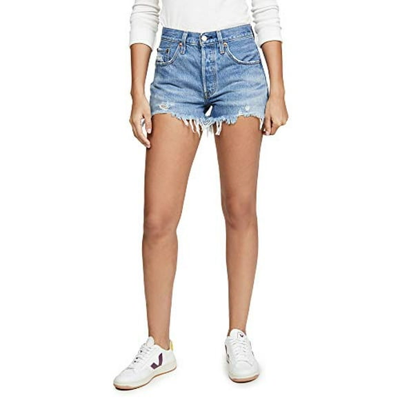 Women's Premium 501 Original Shorts, Athens Mid Short, 28