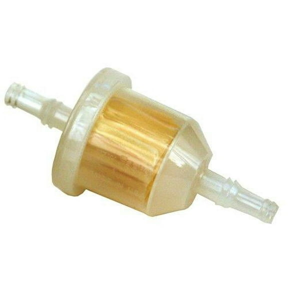 FUEL FILTER 1/4"- 5/16" UNIVERSAL HEAVY DUTY  Replaces:JOHN DEERE AM116304 TORO/WHEEL HORSE 71-5960