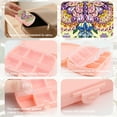 thumbnail image 5 of Diamond Painting Kit Storage Box, Purple Butterfly Creative Craft Box for Small Item Organization Multifunctional Gift for Craft Enthusiasts, 5 of 7